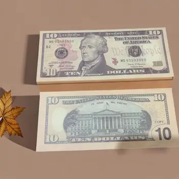 High Quality First Class Real Dollar and Euro Bills Perfect Reproduction with Real Money Feel for Halloween Party Games