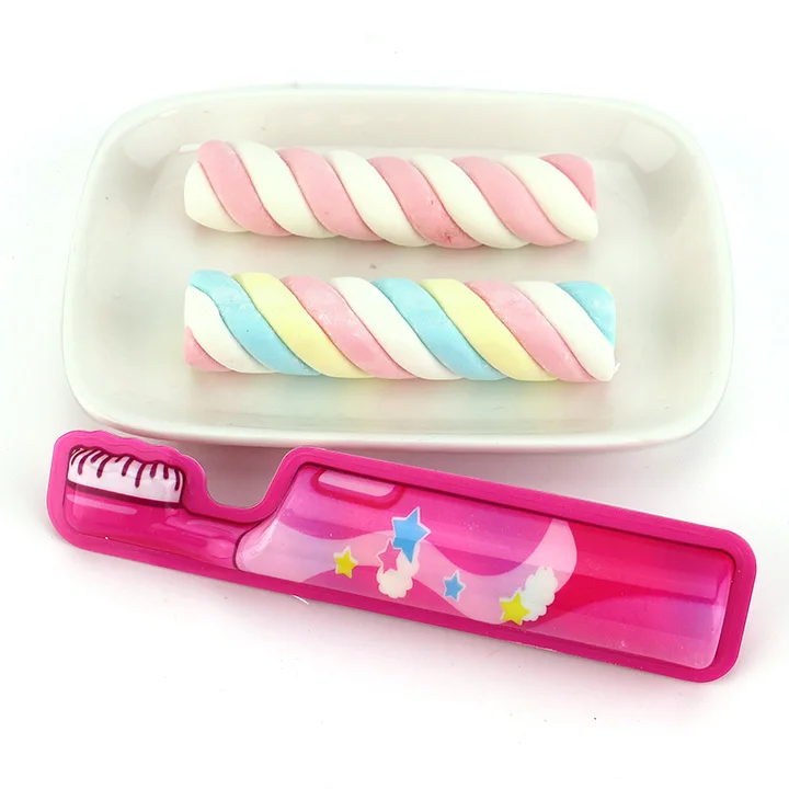 toothbrush marshmallow