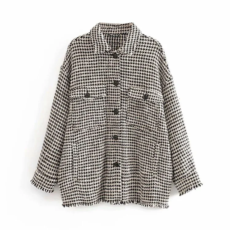 plus size tweed jacket womens