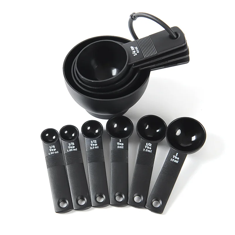 Мерная ложка из полипропилена, набор из 10 приспособлений для выпечки с калибровкой, набор мерных ложек