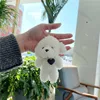 Puppy ordinary chain green heart