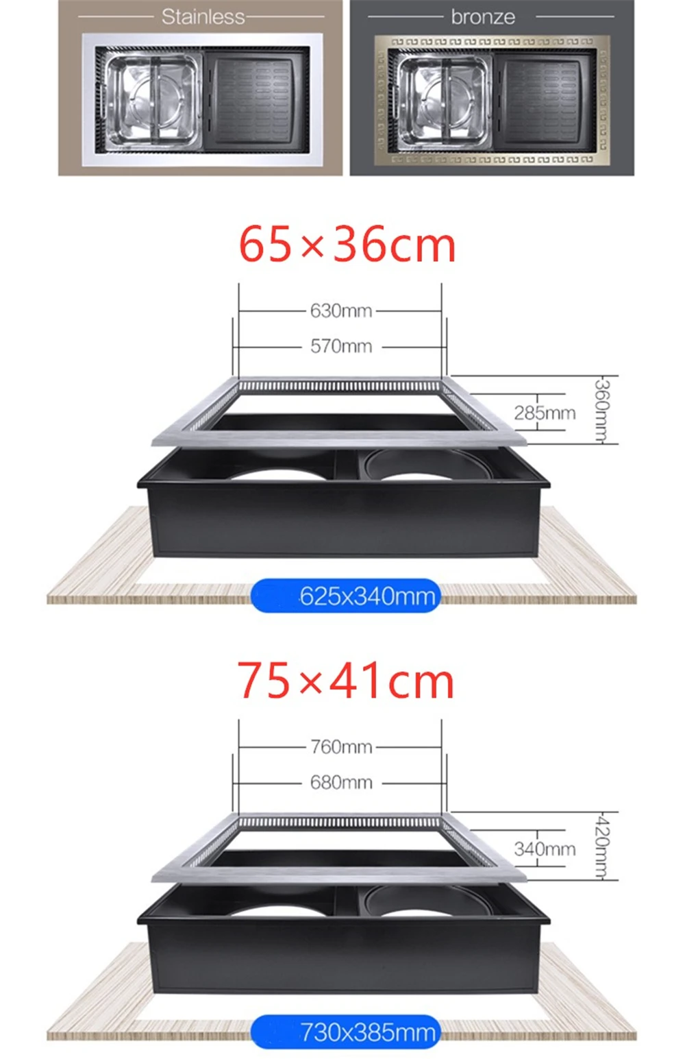 Barbecue Buffet Hot Pot And Bbq Electric Grill Two In One Korean
