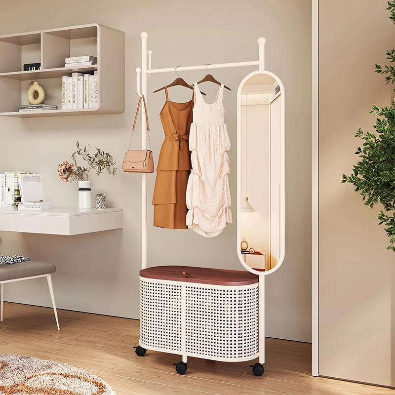 Factory Luxury Wooden Storage Basket Hat Hanger Stand Modern with