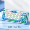 Greenish blue