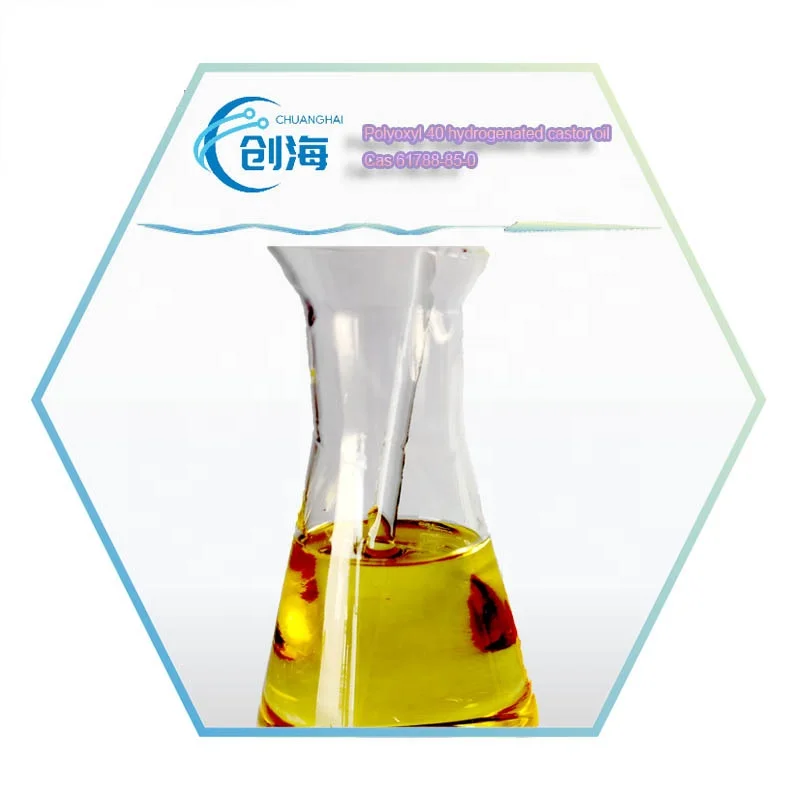 Peg-40 Ethoxylated Hydrogenated Castor Oil Emulsifier Cas Number 61788 ...