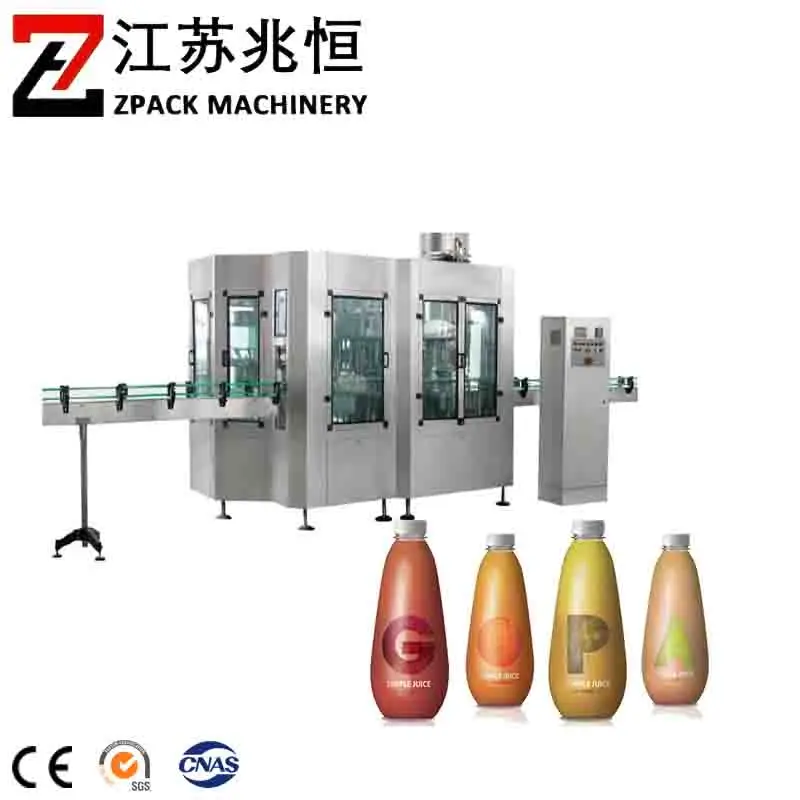 20000BPH Automatic Bottled Juice Filling Machine Production Juice Filling and Sealing Machine