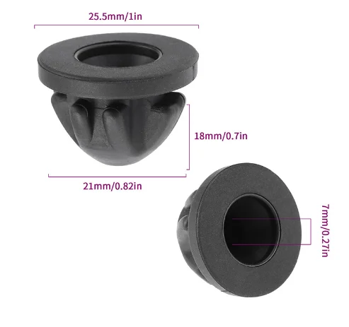 Epdm Rubber Grommet Engine Hood Anti-collision Sleeve Pier Rubber ...