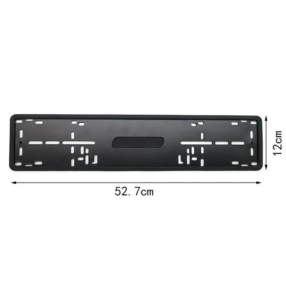 European Custom Silicone Plastic Car License Plate Frame Cover Holder