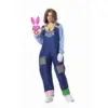 82330 Adult Women's Style [Pink Mask Top, Overalls, Gloves, Shoes]