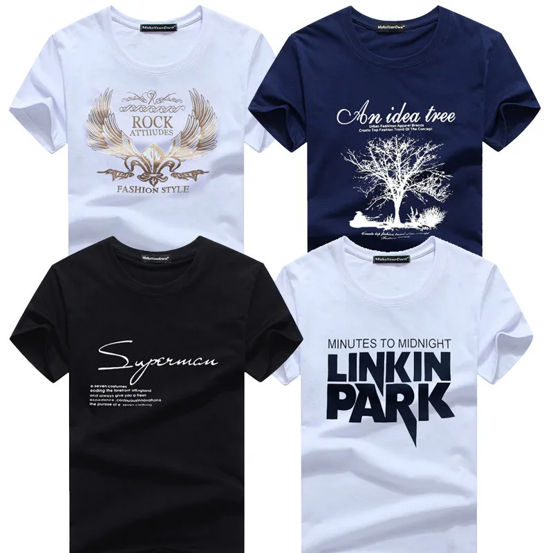 Factory Direct Sale Short Sleeve Round Neck Shirt Mens Tshirt 100