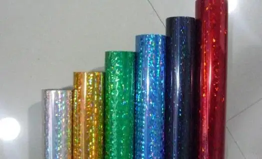Pvc 12" X 12" Permanent Holographic Adhesive Vinyl Roll