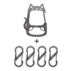 Lucky Cat S-shaped Buckle