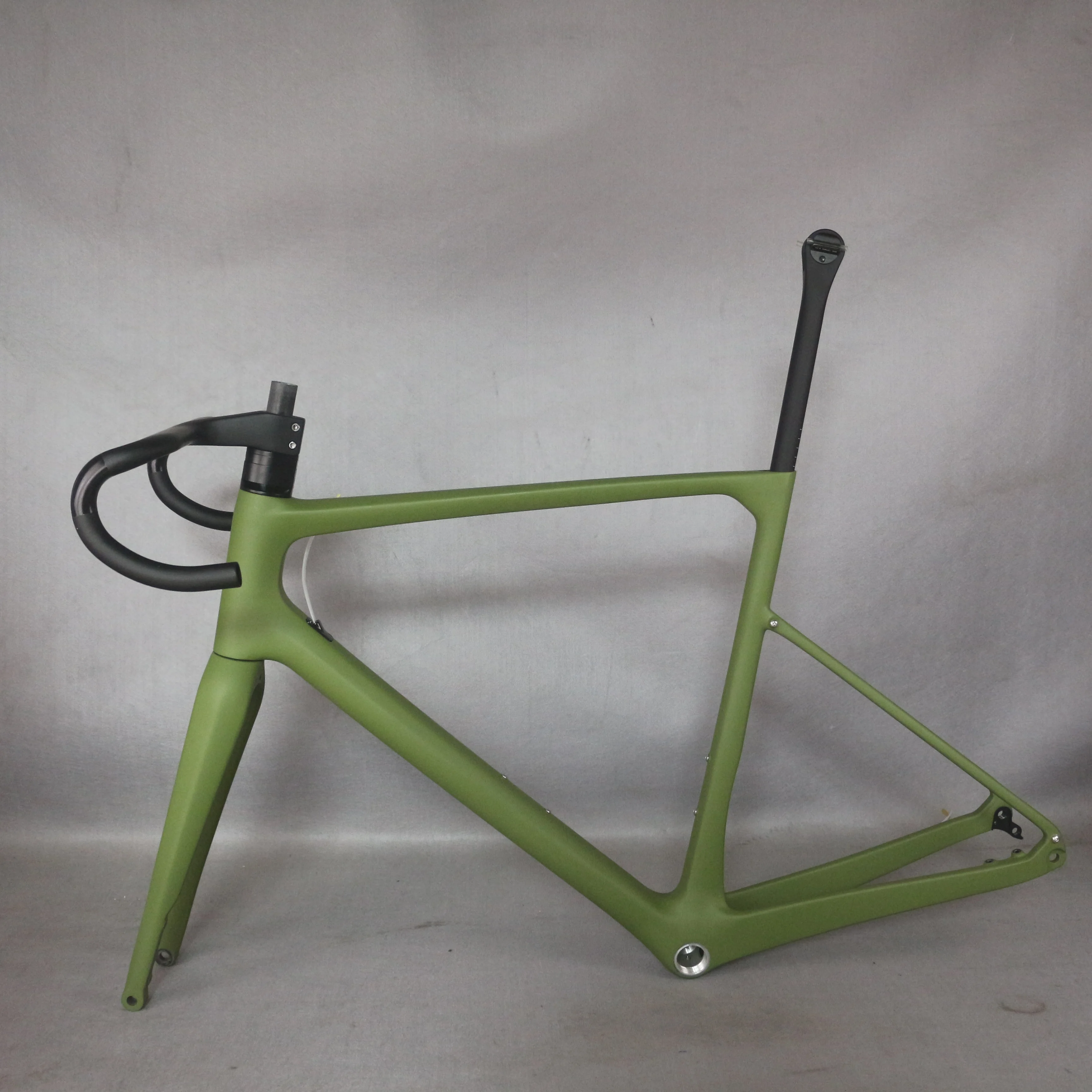 All Internal Cable Gravel Bike GR039 Frame 700x42c Bicycle Frame Full  Hidden Cable Gravel Frame T800