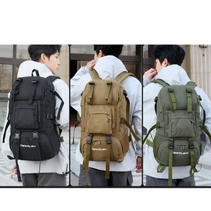2026 Custom Colorful Camo Fashion Tactical Backpack Outdoor Waterproof Travel Hiking Camping Survival Zipper Day Use Polyester