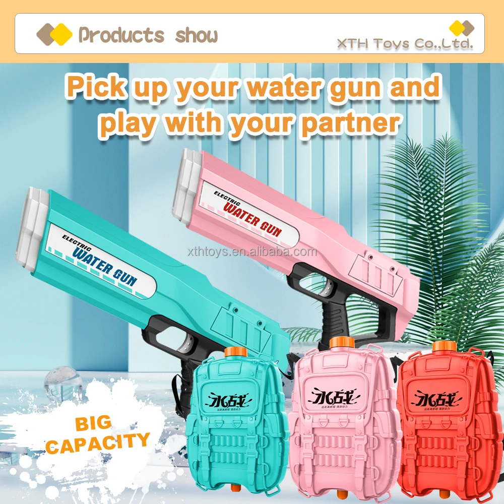 New Arrival Electric Water Gun High Capacity Water Soaker Gun Toy ...