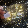 Orso di rose da 25 cm con LED giallo