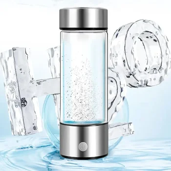 Factory Directly Supply 2024 Portable Hydrogen Water Bottle with SPE PEM for Home, Office, Travel and Health Cups