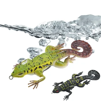 13cm 20g PVC Artificial Soft Bait Snakehead Fishing Lure for Freshwater Fish River & Lake Use with Hook – Soft Lure – view 3