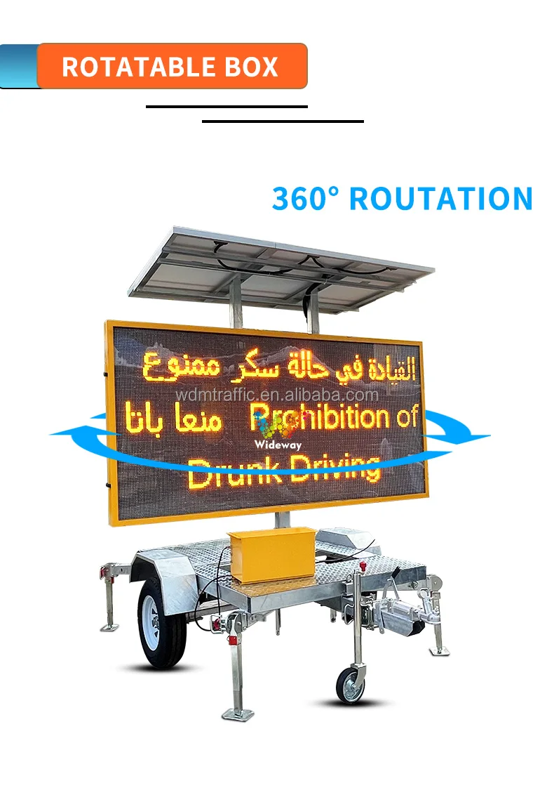 Truck Mounted Led Traffic Sign Variable Message Sign Vms Buy Truck