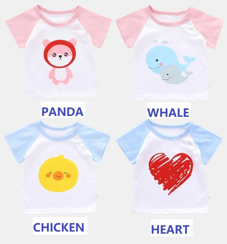 
Распродажа, мягкая хлопковая Футболка с принтом для малышей, высокого качества 
