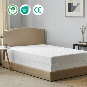 Premium Hypoallergenic Woven Mahjong Mat Mattress Cover Bed Protector Waterproof Anti Bacteria for Home Hospital and Hotel Use