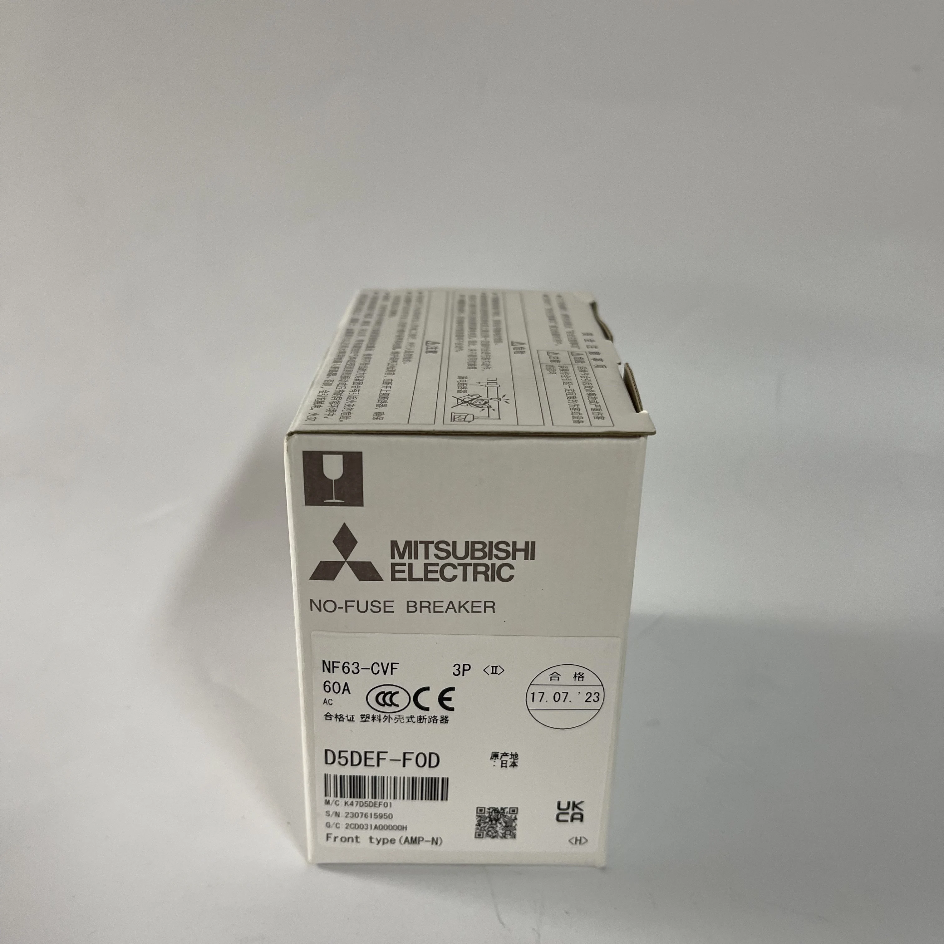 Mitsubishi No-Fuse Breaker NF63-CVF