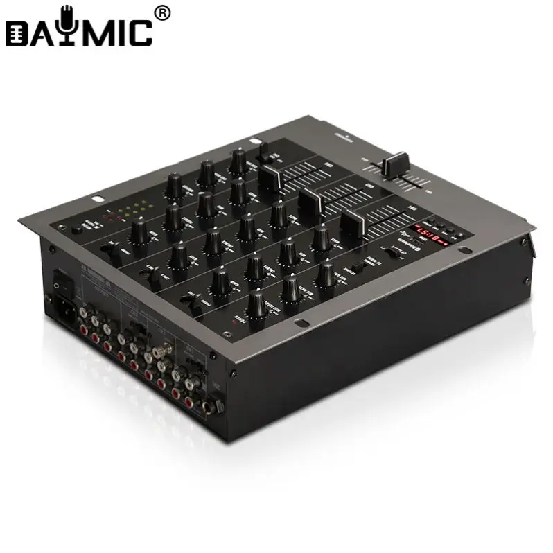 Two Channel DJ Scratch Mixer for Serato DJ Pro With Innofader Crossfader DVS License 6 Direct Access Effect Selecto