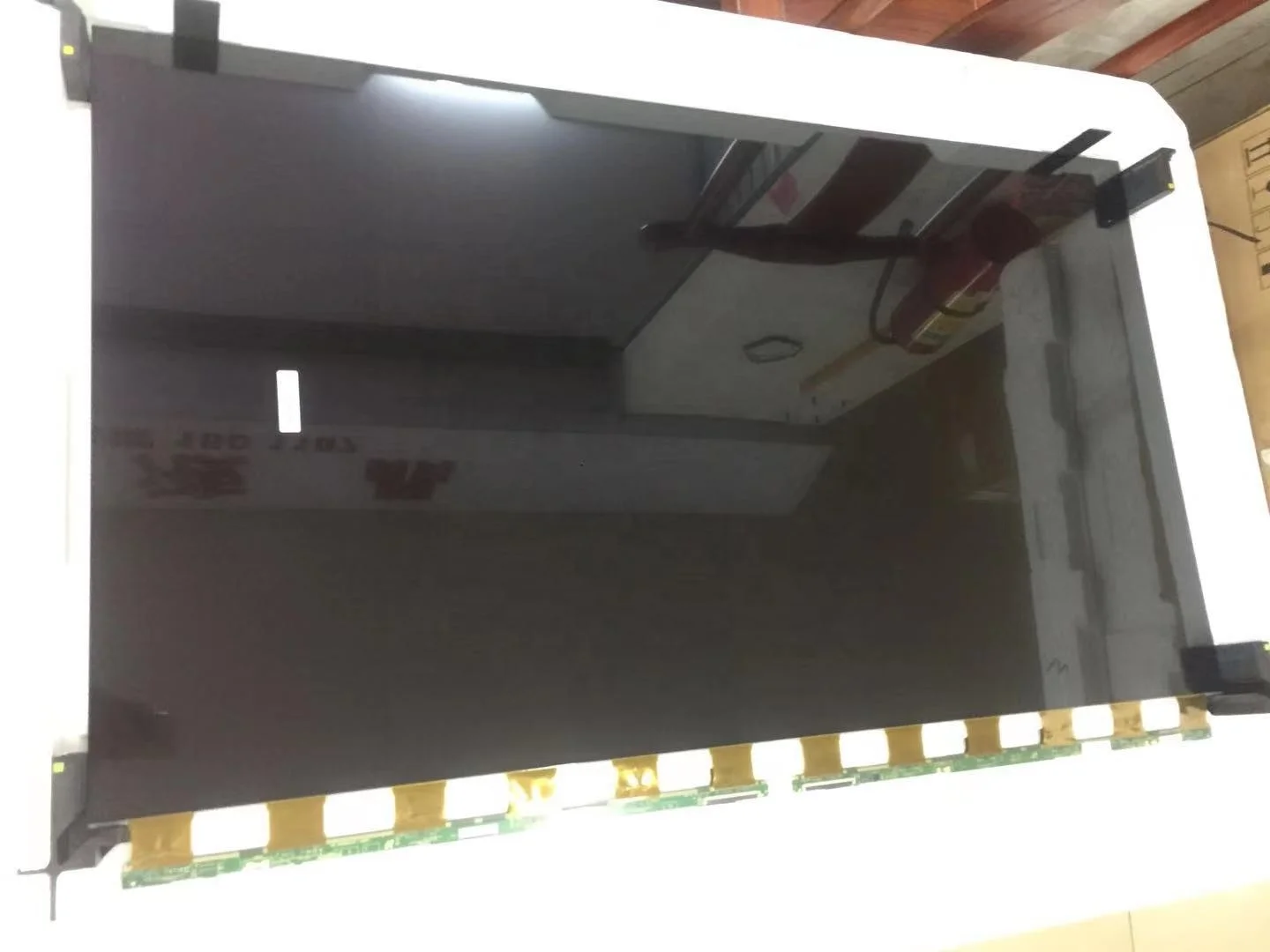 Completely replace the LCD TV flat panel 49-inch 4k TV screen glass