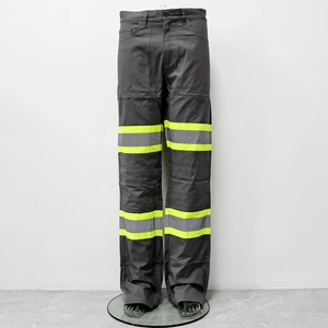Special Offer in Stock High Visibility Worker Security Work Pants Uniform Reflective Safety Hi Vis Operator Workwear Trousers