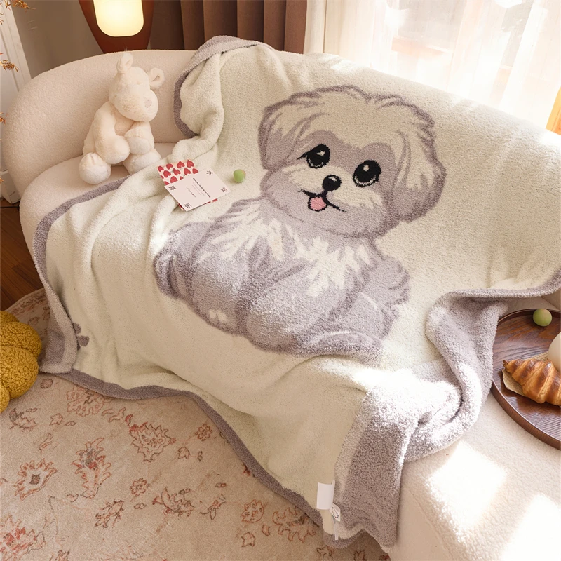 2025 New Knitted Blanket OEKO-TEX High Quality Product Soft and Comfortable MD