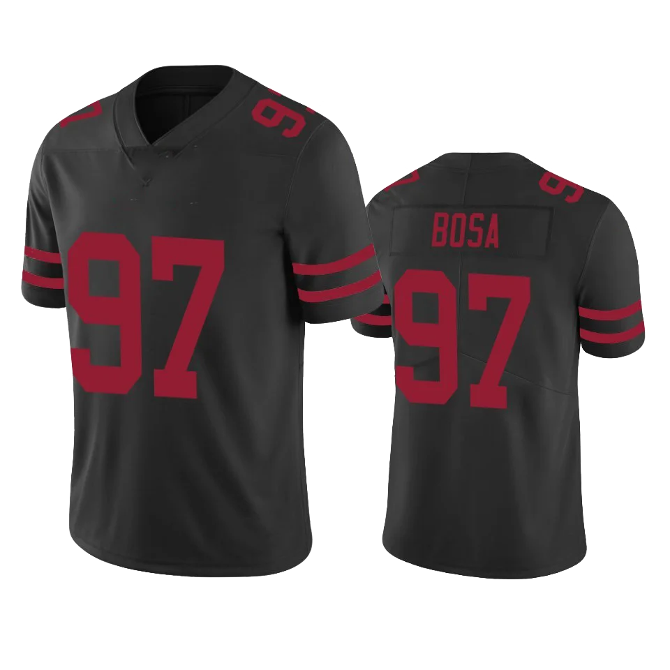 Wholesale Men's Brock Purdy McCaffrey George Kittle trey lance deebo samuel  Jimmy Garoppolo Fred Warner Nick Bosa American Football Jersey From  m.