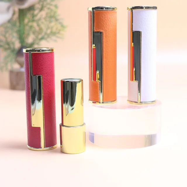 New Pop up Style Luxury Empty Click Lipstick Tube for Cosmetic Packaging Empty Lipstick Tubes