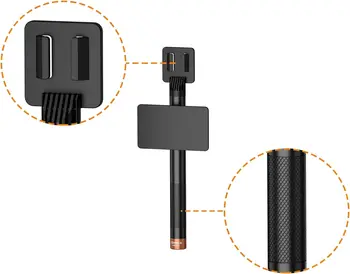 Comica HR-WM Interview Handheld Adapter for Rode Wireless GO ME/BoomX-D/D Pro/BoomX-U Wireless Lavalier Microphone, Mic Handle detail image