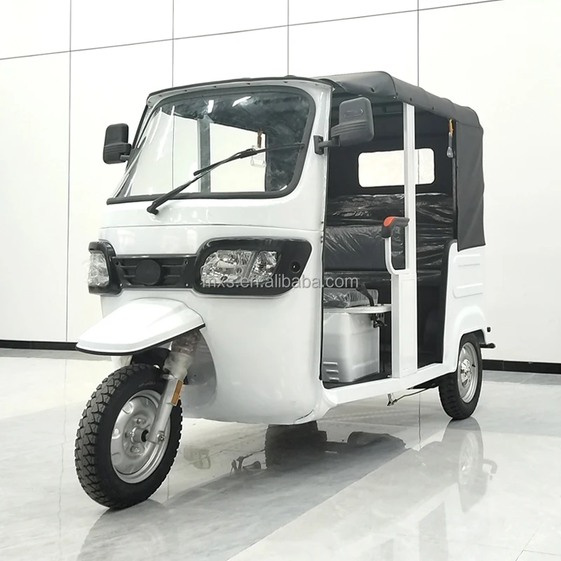 Fast Charging Electric Rickshaw for Adult Three-wheeler Tuk-tuk with Smart Battery Fast Charging Electric Tricycle