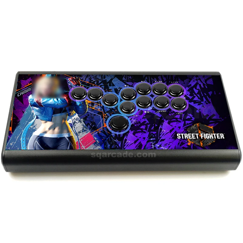 Custom Street Fighter 6 SANWA Joystick Buttons OBSF-30