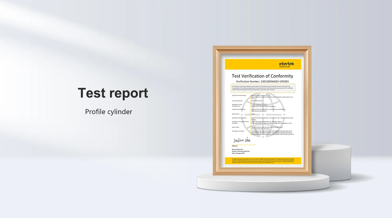 Fire Rated 70mm Toilet Profile Cylinder for Bathroom Single Open European Door Lock Cylinder manufacture