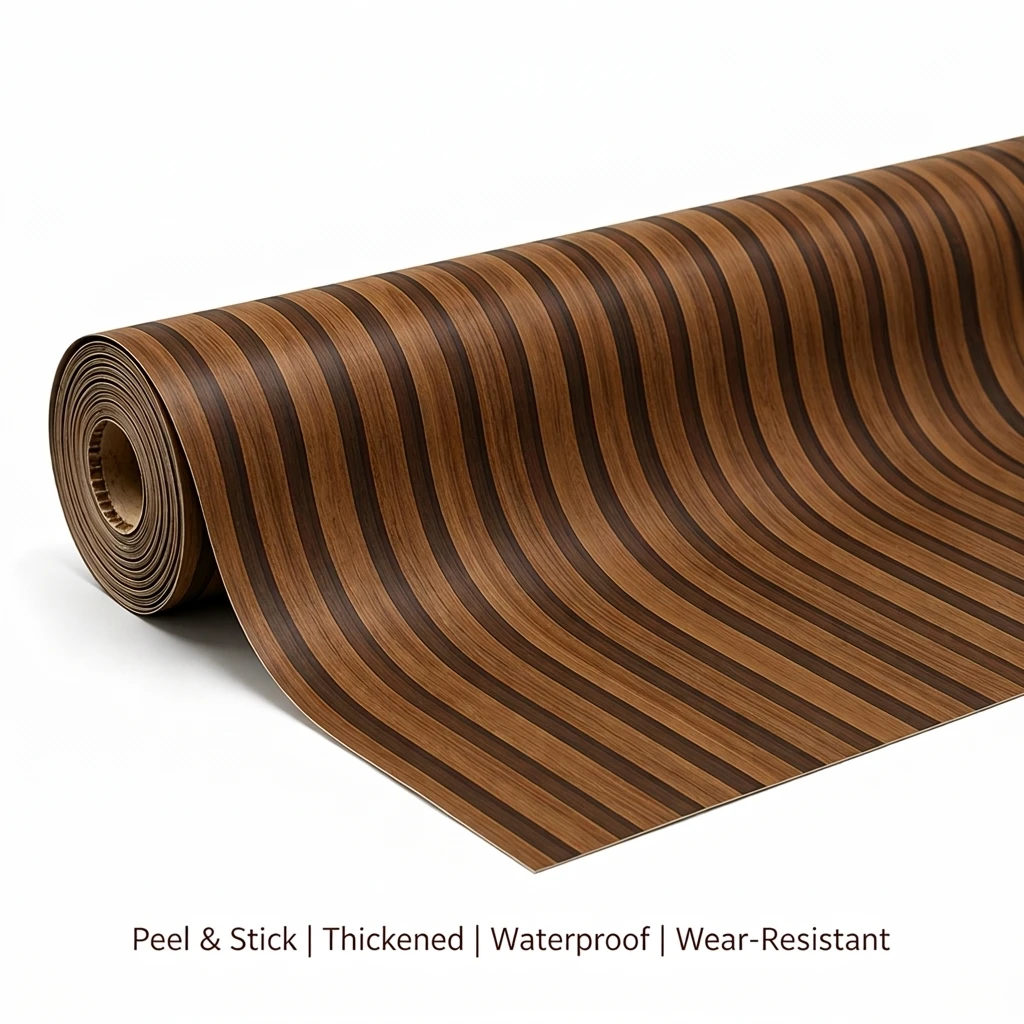 Carta da parati decorativa impermeabile, facile da pulire e resistente alle macchie, con strisce e quadri autoreggenti in vinile PVC 3D per soggiorno e cucina