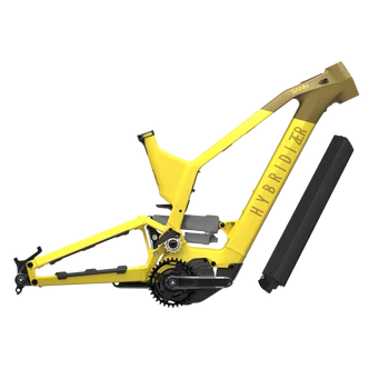 Hybridizer Enduro EMTB Full Suspension Aluminum Alloy Frame with Bafang M510 Motor 6A Fast Charging 720wh Battery