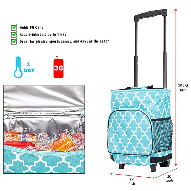 home essentials rolling cooler
