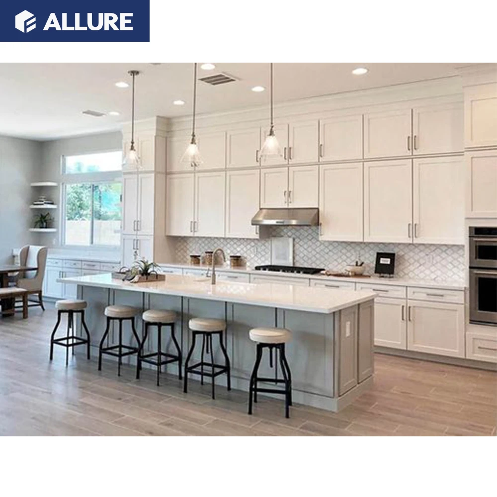 Allure Ethiopian Cuisine Millwork Smart Designer Storage Organizer Furniture Solid Wood Complete Kitchen Cabinet Designs Modern