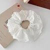3857 Pure White Hair Tie
