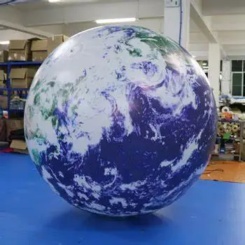 Outdoor Giant Inflatable Globe Moon Ball Inflatable Earth Balloons/inflatable Earth Globe/inflatable Planet Ball for Decoration