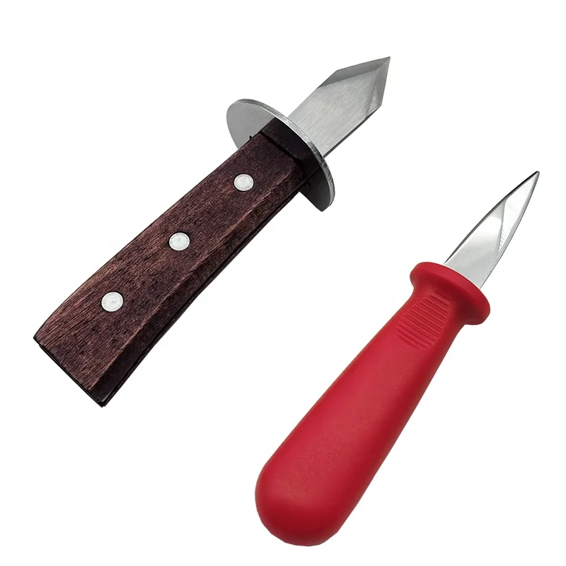 Нож для моллюсков и мидий нож устриц открывалка морепродуктов из нержавеющей стали очистки с пластиковой ручкой