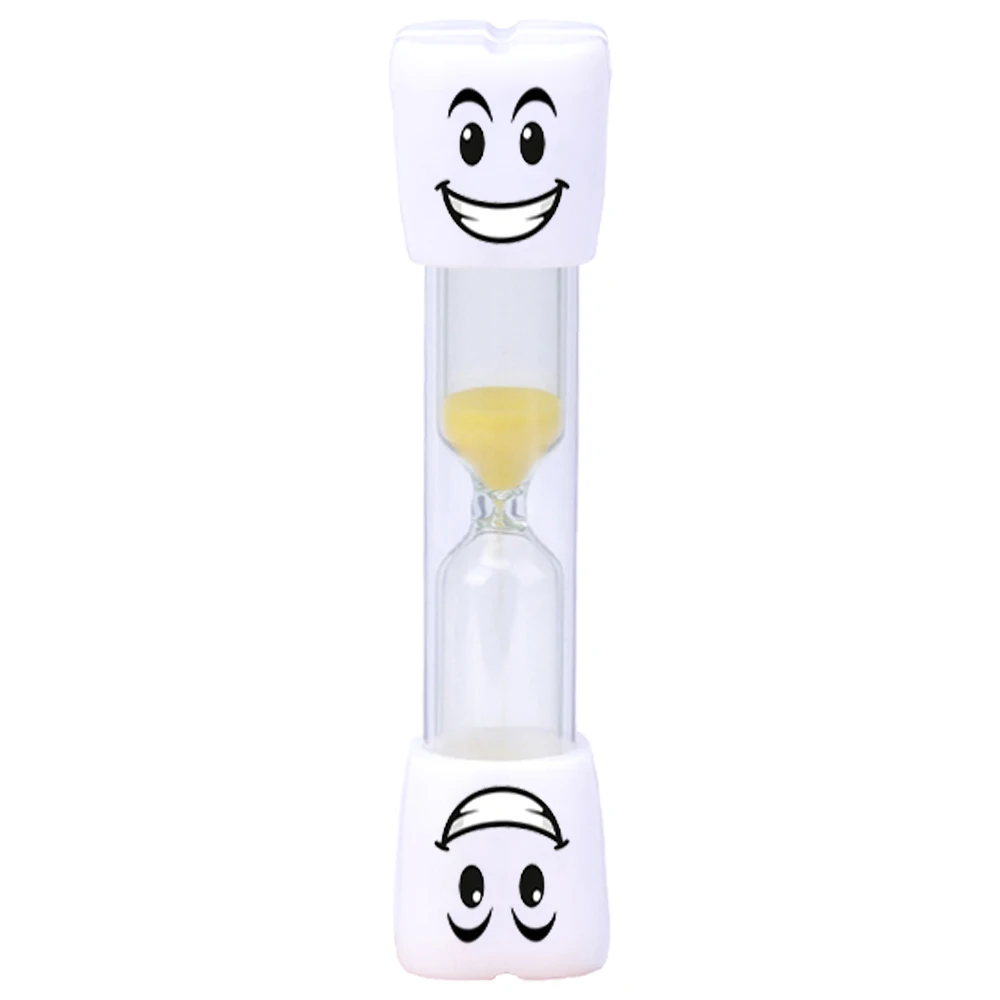 1 2 3 4 5 Minutes Tooth Shape Dental Sand Timer for Kids Toothbrush
