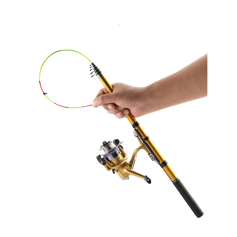Feiyingli Portable Fishing Rod Telescopic Durable