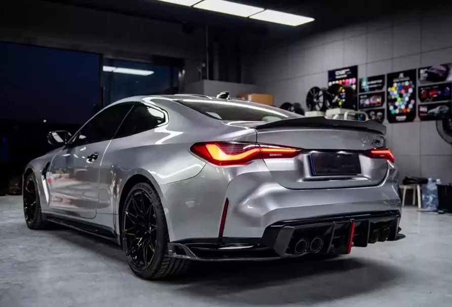 AE Style Carbon Fiber Rear Diffuser for BMW M3 M4 G80 G82 2021+ New ...