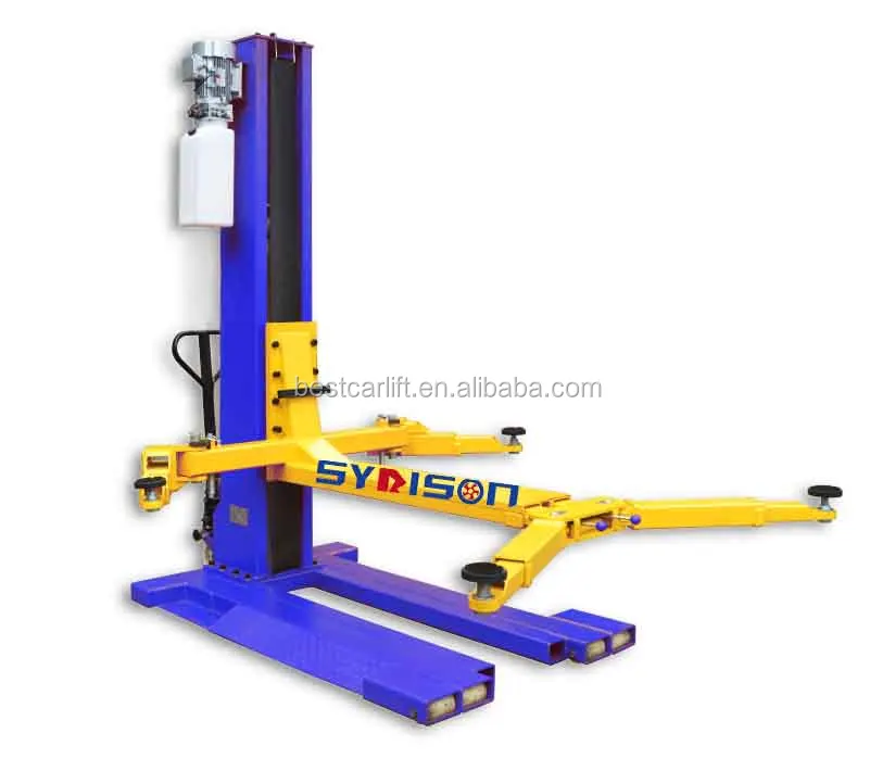 Cheap Prices Single Column  One Post Car Hydraulic Lift for Sale