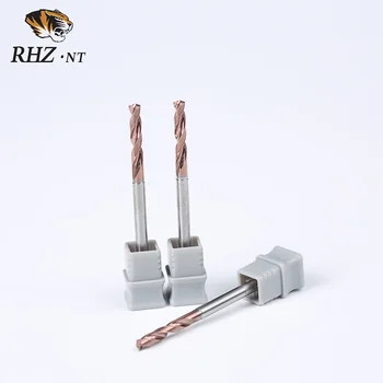 Customizable 3D Carbide Drill Bit Internal Coolant for Precision Metal Machining  ODM OEM 3.8MM  AlCrN+ Coating