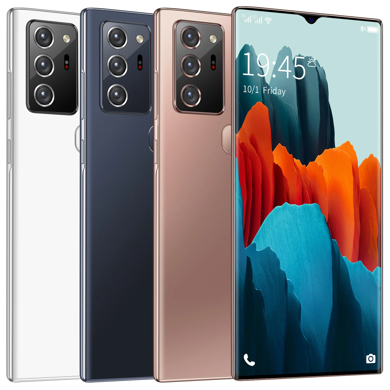 Смартфон Note 30 +, глобальная версия, 4G, 5G, 12 + 512 ГБ, Android 11