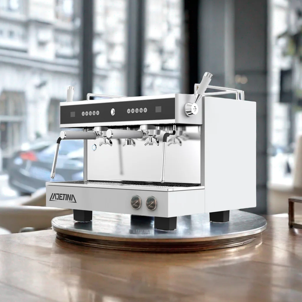 LADETINA Mamba Desktop Commercial Group Cappuccino Espresso Coffee and  Tea Machine